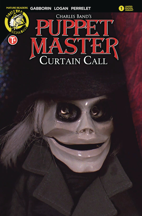 PUPPET MASTER CURTAIN CALL #1 CVR E PHOTO (MR)