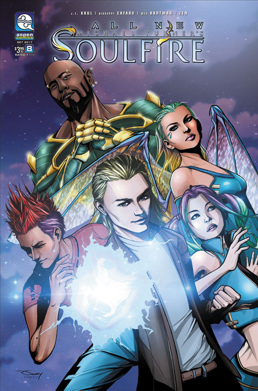 ALL NEW SOULFIRE #8 CVR B TRAN