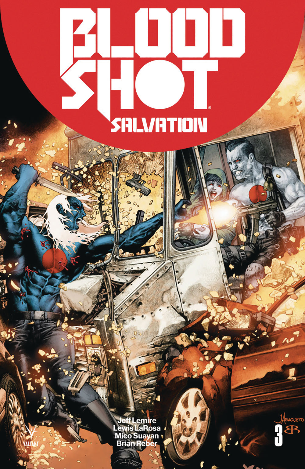 BLOODSHOT SALVATION #3 CVR C BATTLE DAMAGED ANACLETO