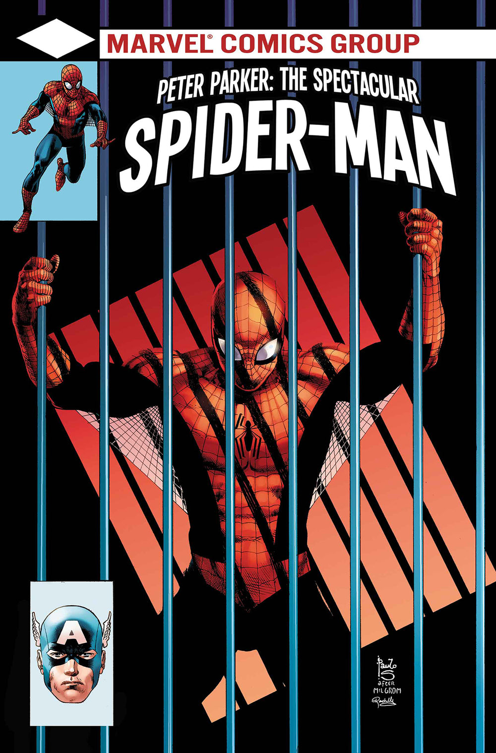 PETER PARKER SPECTACULAR SPIDER-MAN #297 SIQUEIRA LH VAR LEG