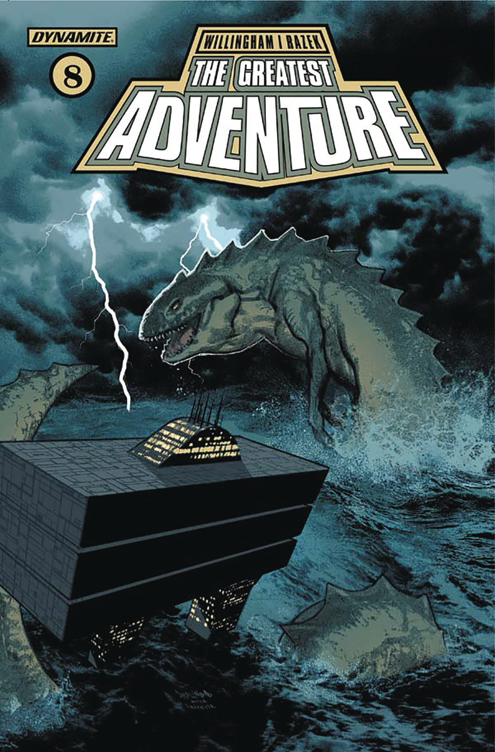 GREATEST ADVENTURE #8 CVR B SMALLWOOD