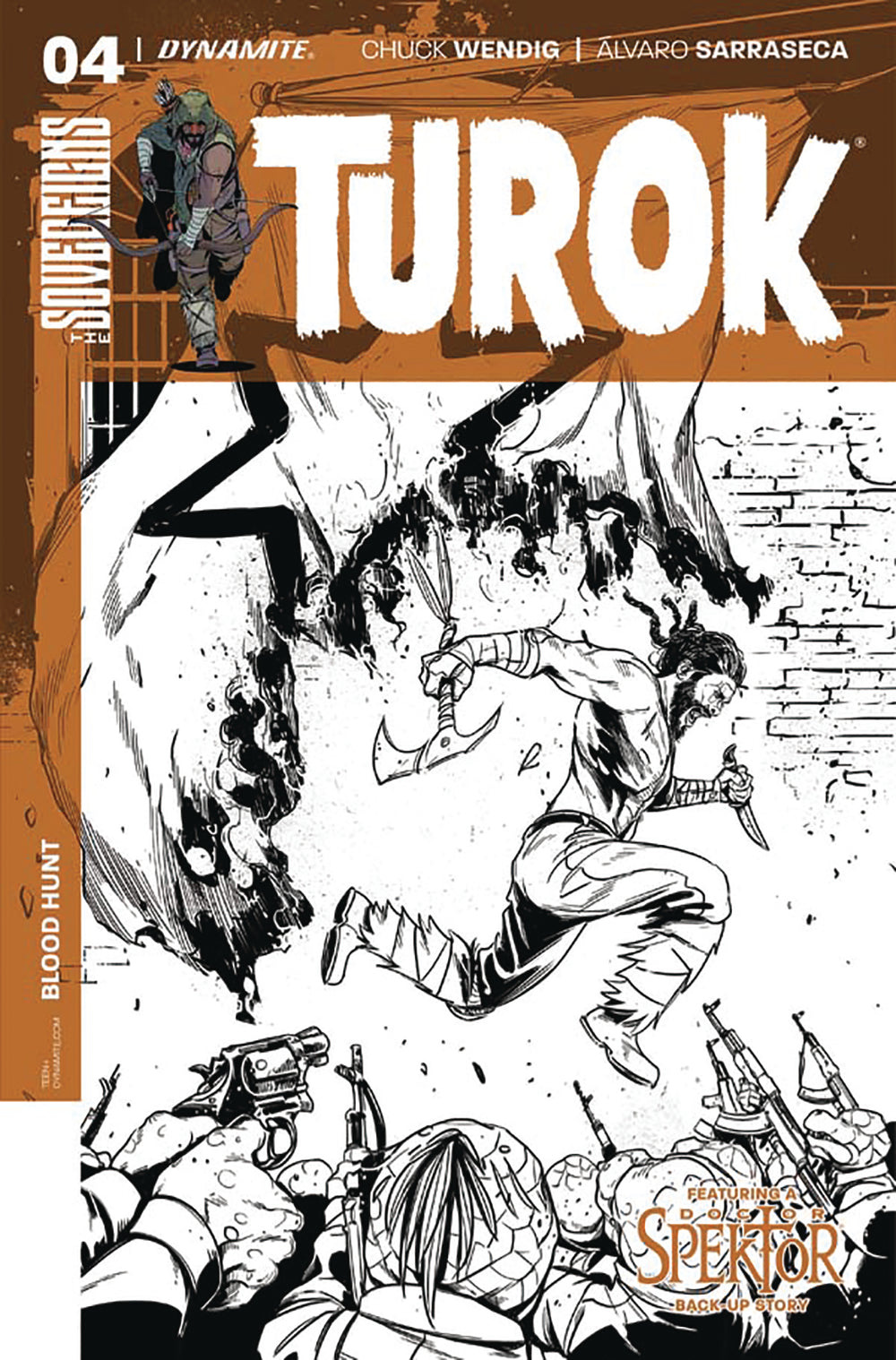 TUROK #4 CVR C 10 COPY SARRASECA B&W INCV (NET)