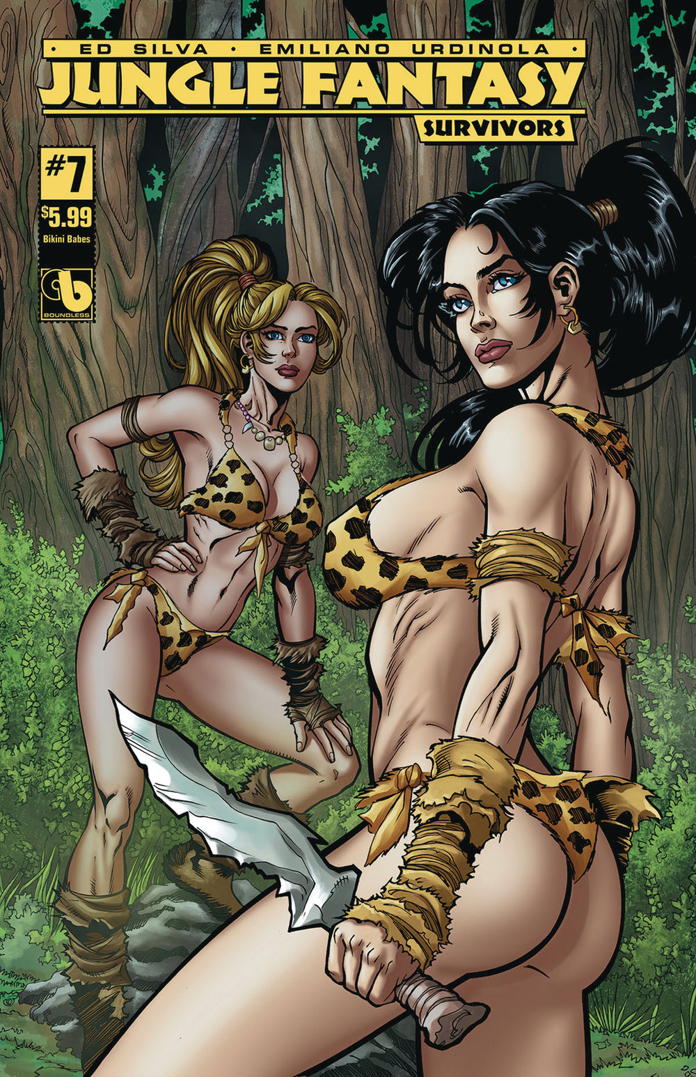 JUNGLE FANTASY SURVIVORS #7 BIKINI BABES (MR)