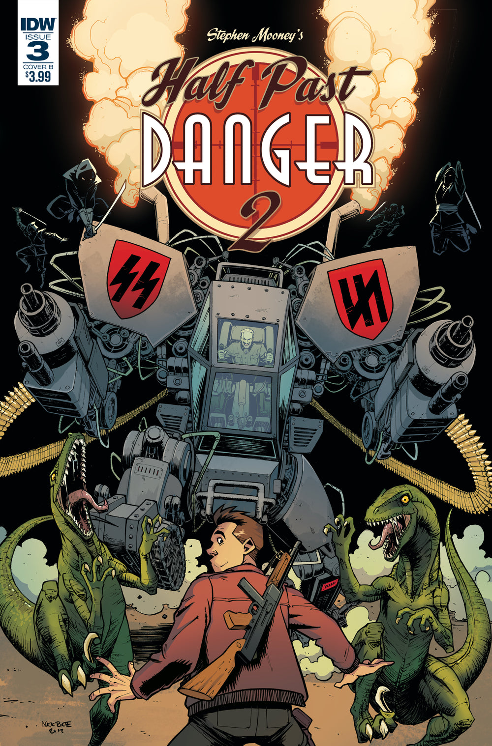 HALF PAST DANGER II DEAD TO REICHS #3 (OF 5) CVR B ROCHE