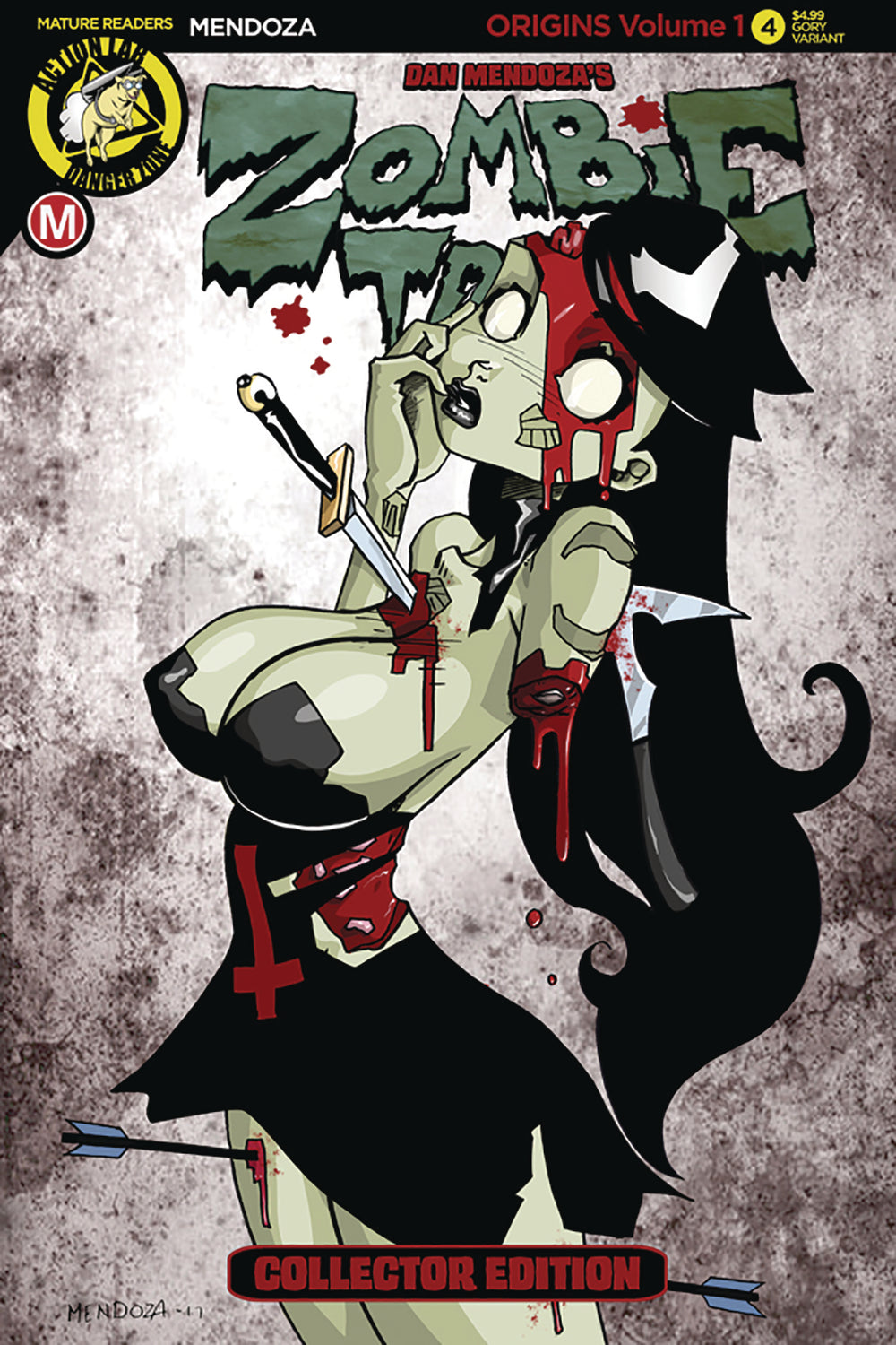 ZOMBIE TRAMP ORIGINS #4 CVR E MENDOZA (MR)