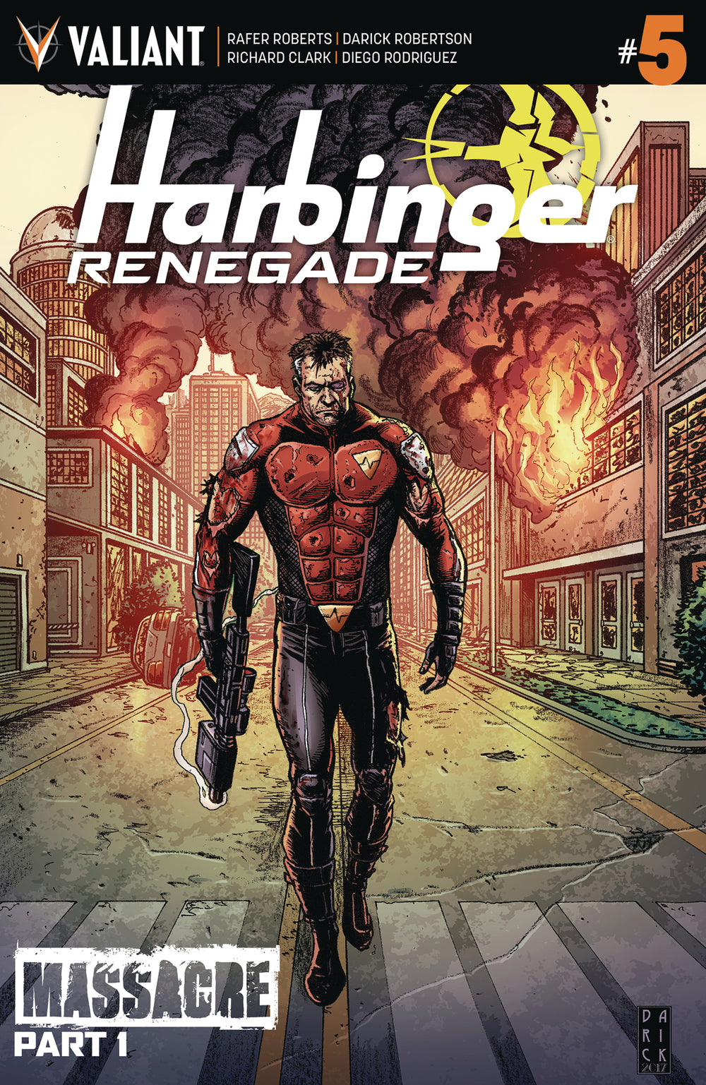 HARBINGER RENEGADE #5 2ND PTG