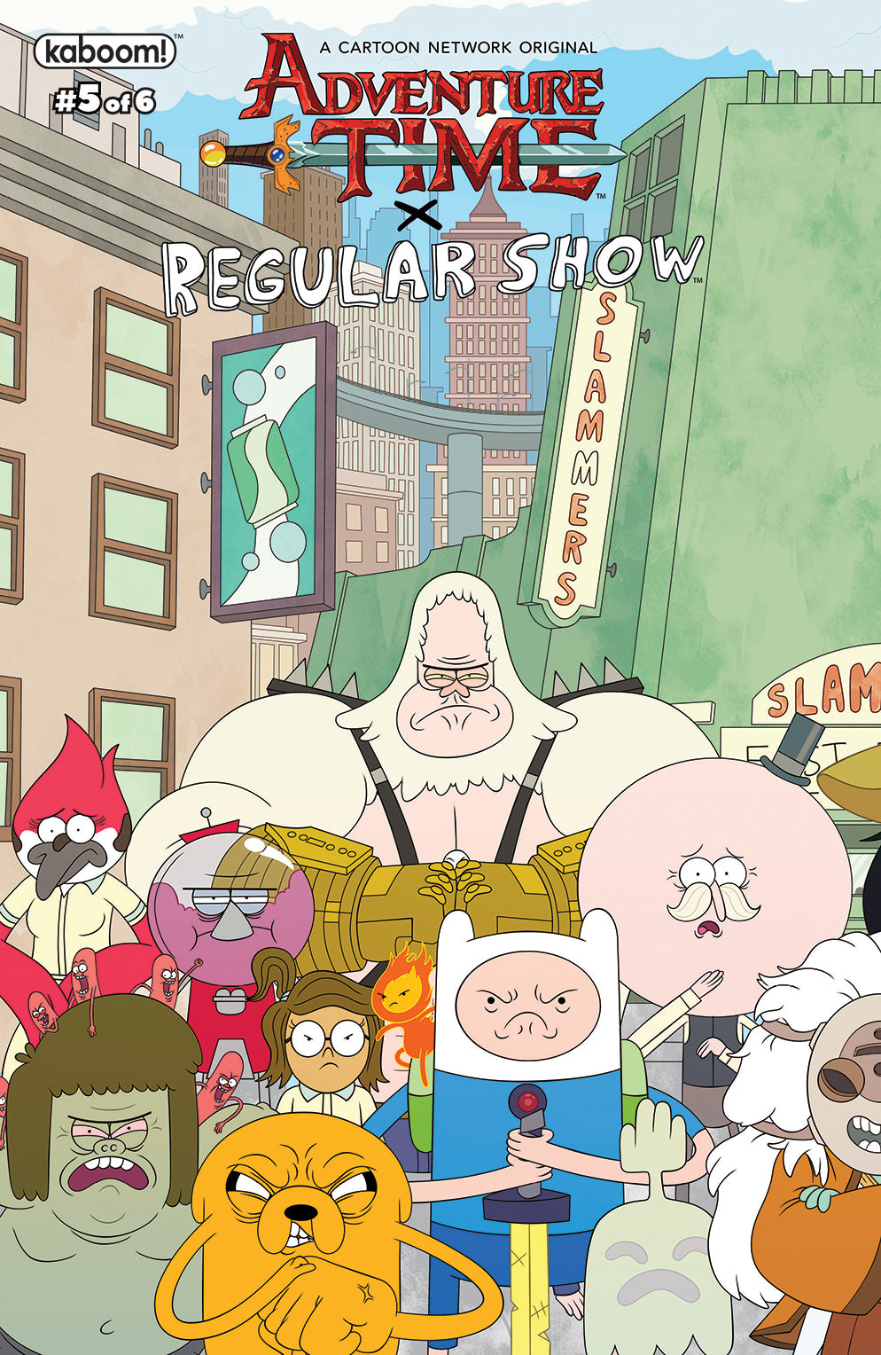 ADVENTURE TIME REGULAR SHOW #5 MAIN & MIX