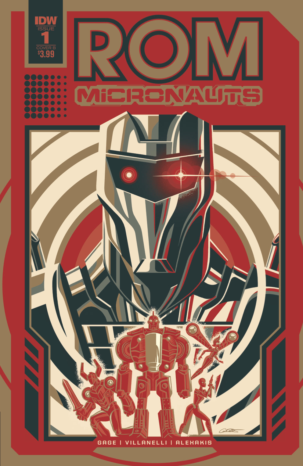 ROM & THE MICRONAUTS #1 (OF 5) CVR B CALTSOUDAS