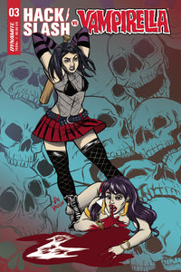 HACK SLASH VS VAMPIRELLA #3 (OF 5) CVR A VAUGHN