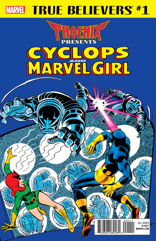 TRUE BELIEVERS PHOENIX PRESENTS CYCLOPS & MARVEL GIRL