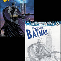 ALL STAR BATMAN #1 ASPEN B&W VAR SET