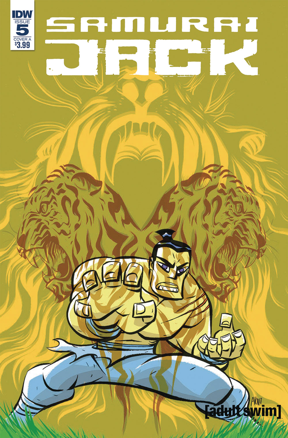 SAMURAI JACK QUANTUM JACK #5 (OF 5) CVR A OEMING