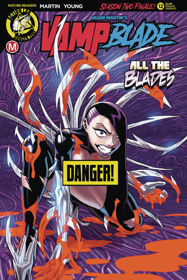 VAMPBLADE SEASON TWO #12 CVR B WINSTON YOUNG RISQUE (MR)