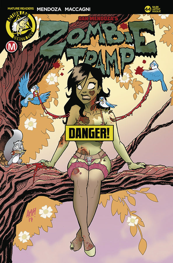 ZOMBIE TRAMP ONGOING #44 CVR D FLEECS RISQUE (MR)