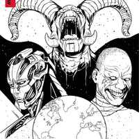 KILLER INSTINCT #6 (OF 6) CVR D 10 COPY SARRASECA B&W INCV