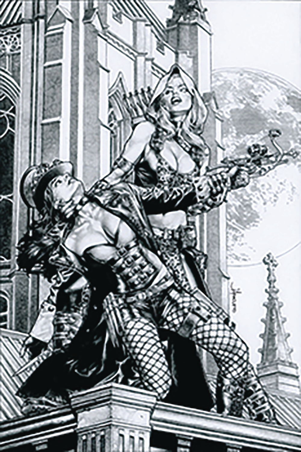 VAN HELSING VS ROBYN HOOD #3 (OF 4) CVR D ANACLETO