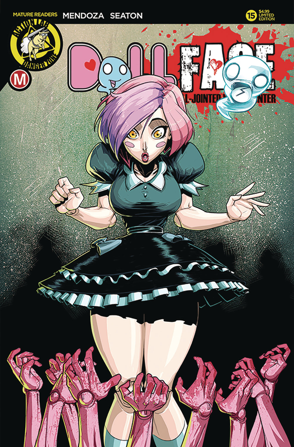 DOLLFACE #15 CVR C FEDERHENN PIN UP (MR)