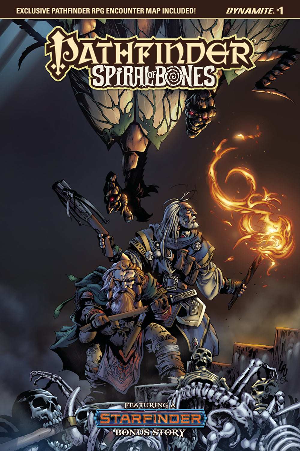 PATHFINDER SPIRAL OF BONES #1 (OF 5) CVR B LAU