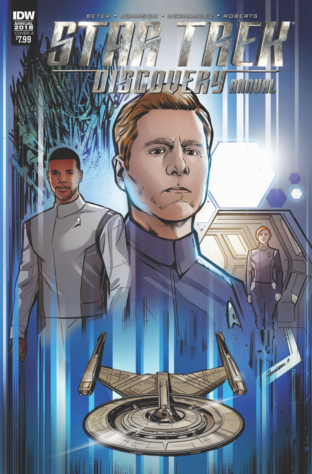 STAR TREK DISCOVERY ANNUAL 2018 CVR A HERNANDEZ