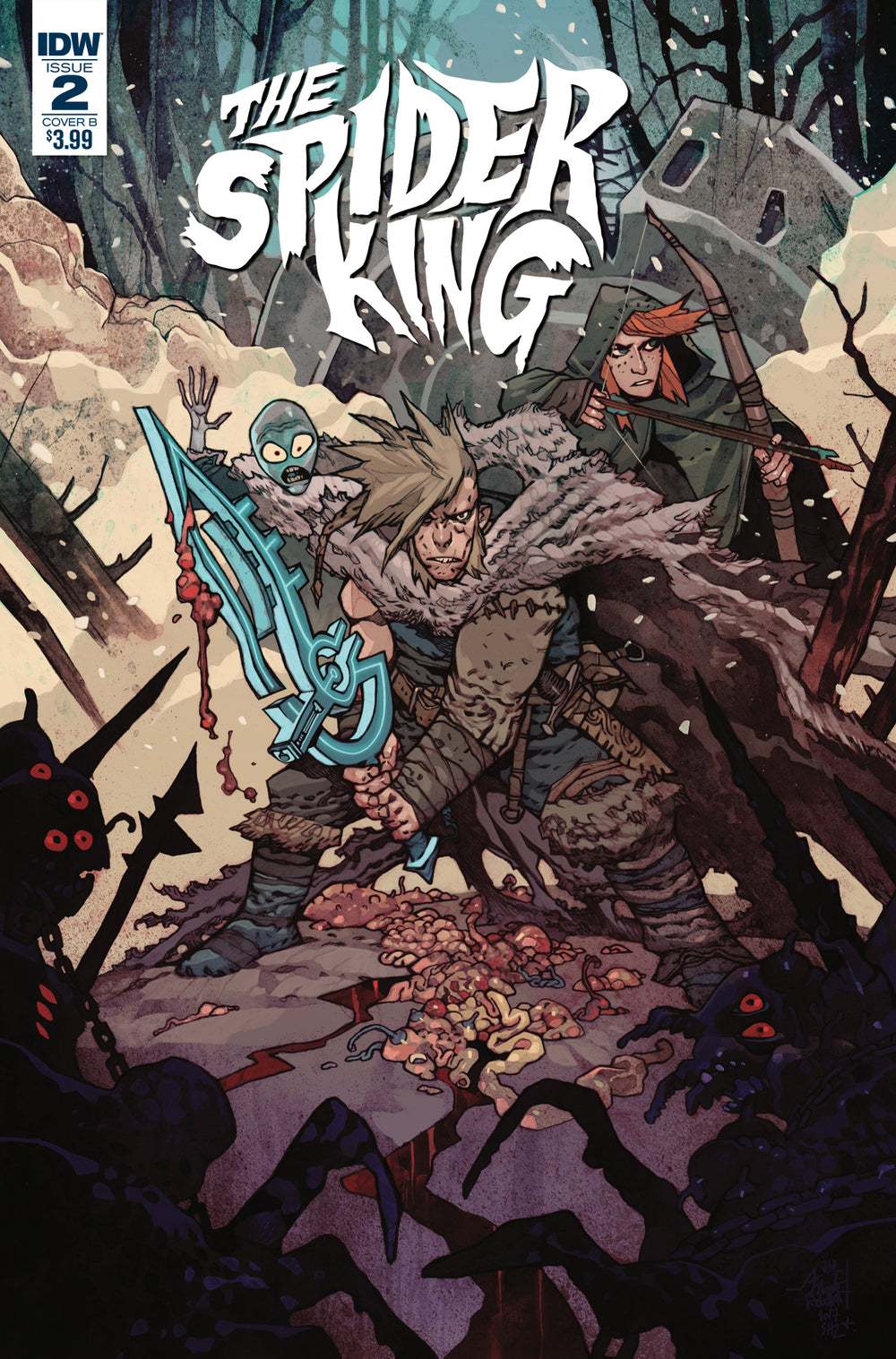 SPIDER KING #2 CVR B REBELKA