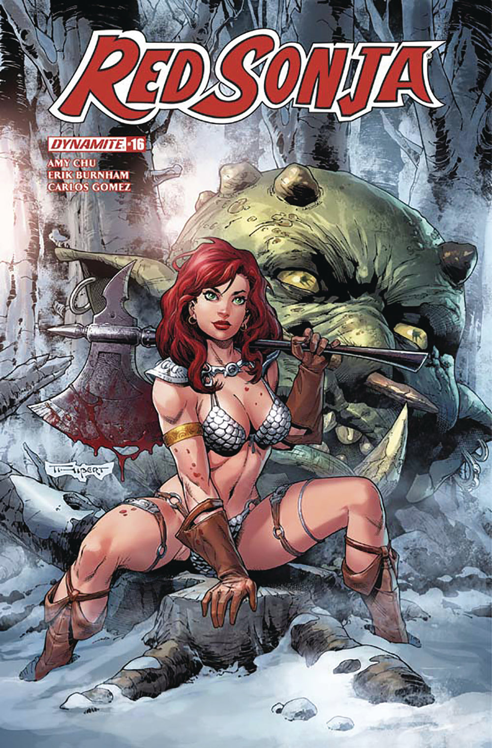 RED SONJA #16 CVR C THIBERT