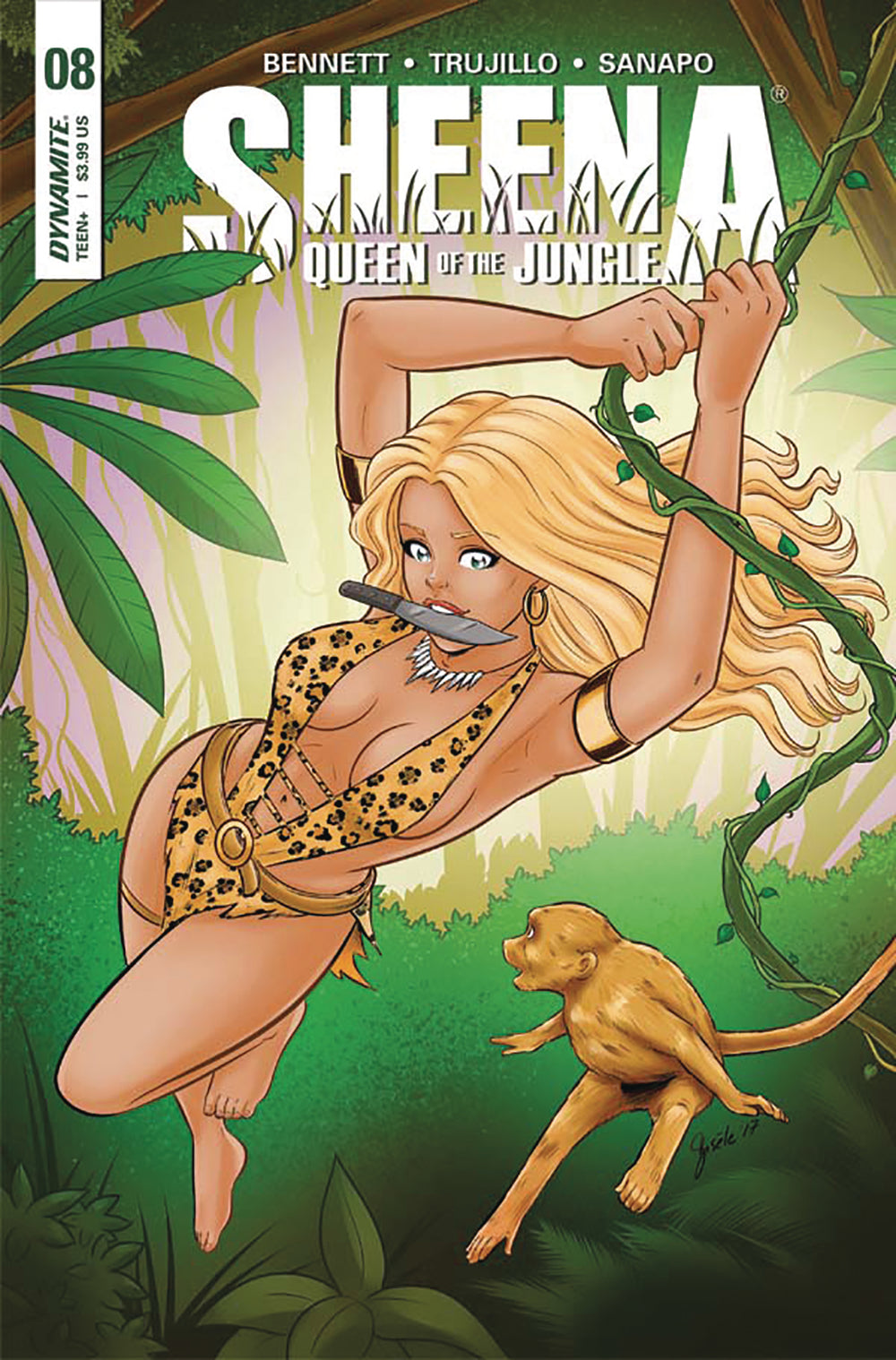 SHEENA #8 CVR C LAGACE