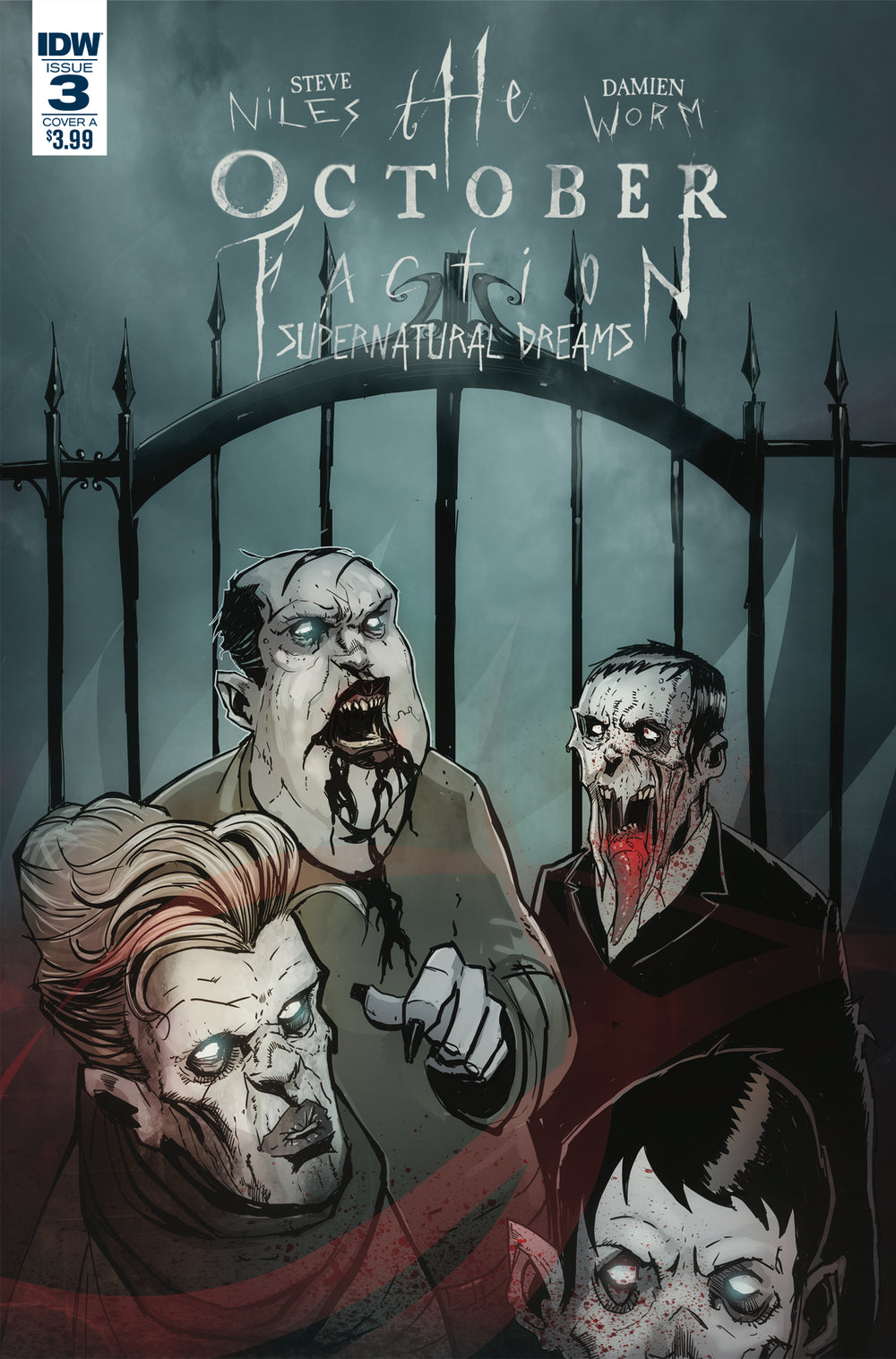 OCTOBER FACTION SUPERNATURAL DREAMS #3 CVR A WORM