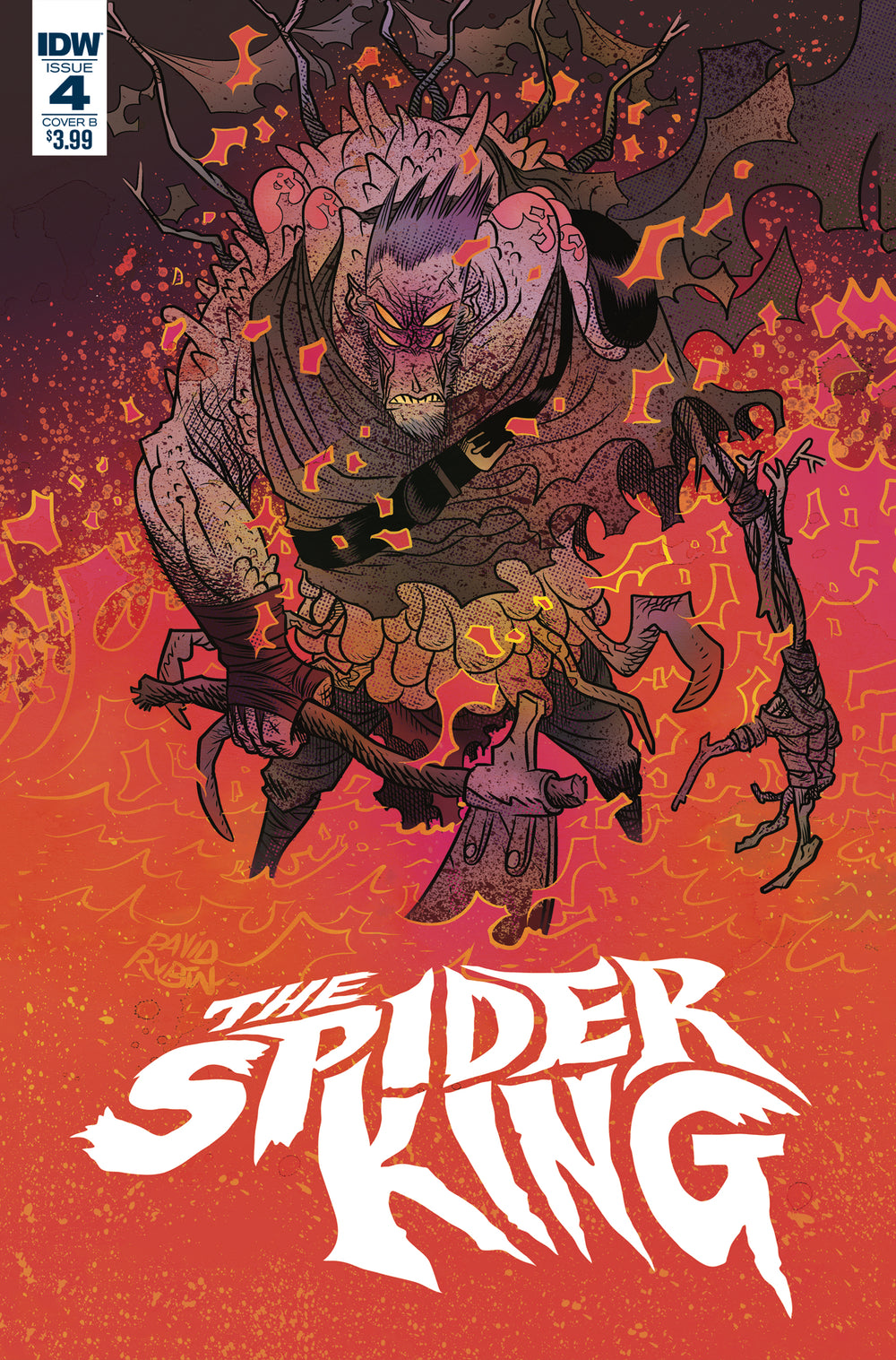 SPIDER KING #4 CVR B RUBIN