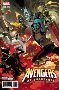 AVENGERS #678 2ND PTG LARRAZ VAR LEG