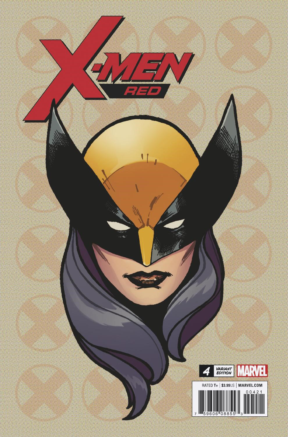 X-MEN RED #4 CHARSET HEADSHOT VAR LEG