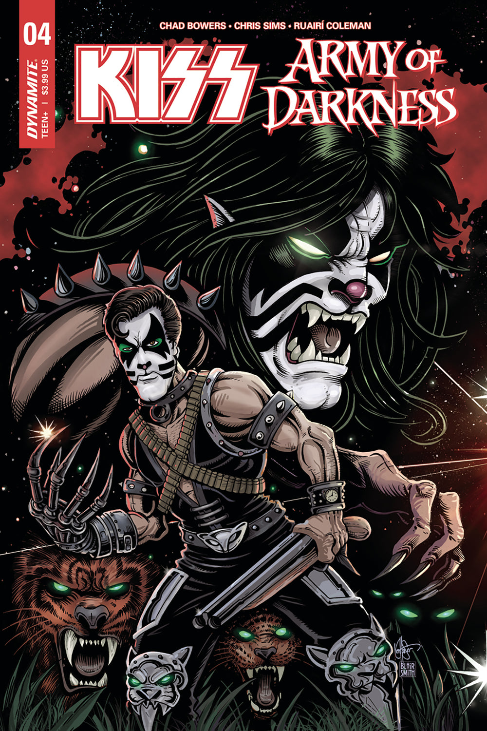 KISS AOD #4 (OF 5) CVR C HAESER