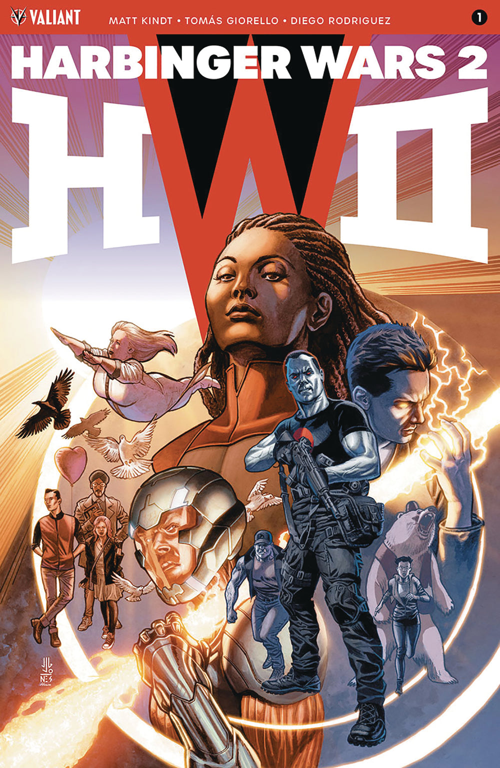 HARBINGER WARS 2 #1 (OF 4) CVR A JONES (NET)