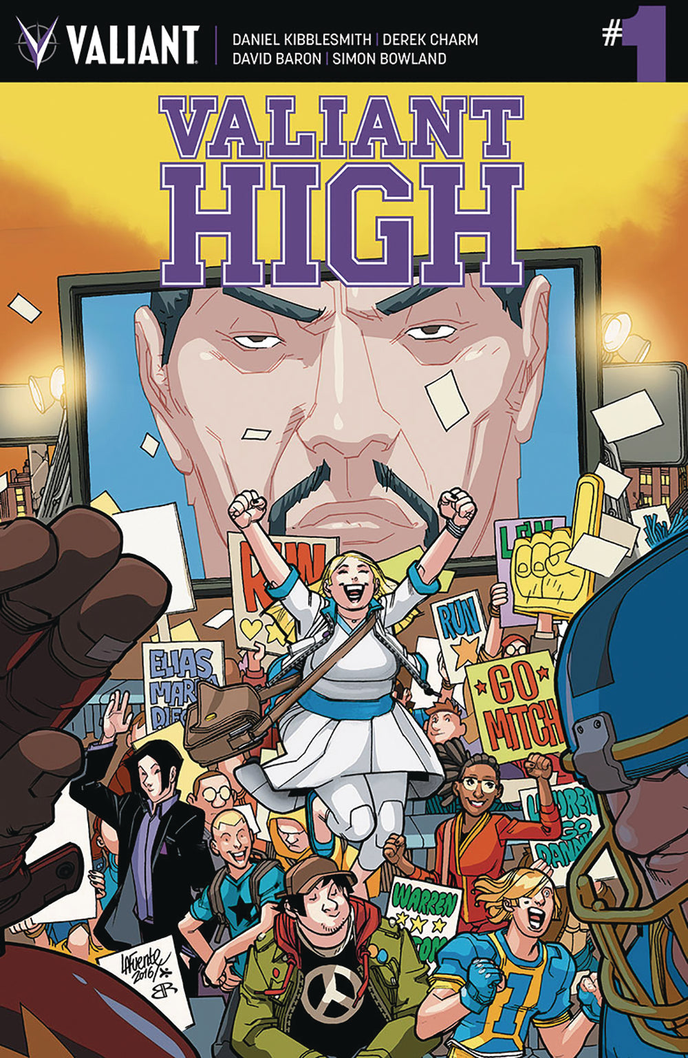 VALIANT HIGH #1 (OF 4) CVR A LAFUENTE (NET)