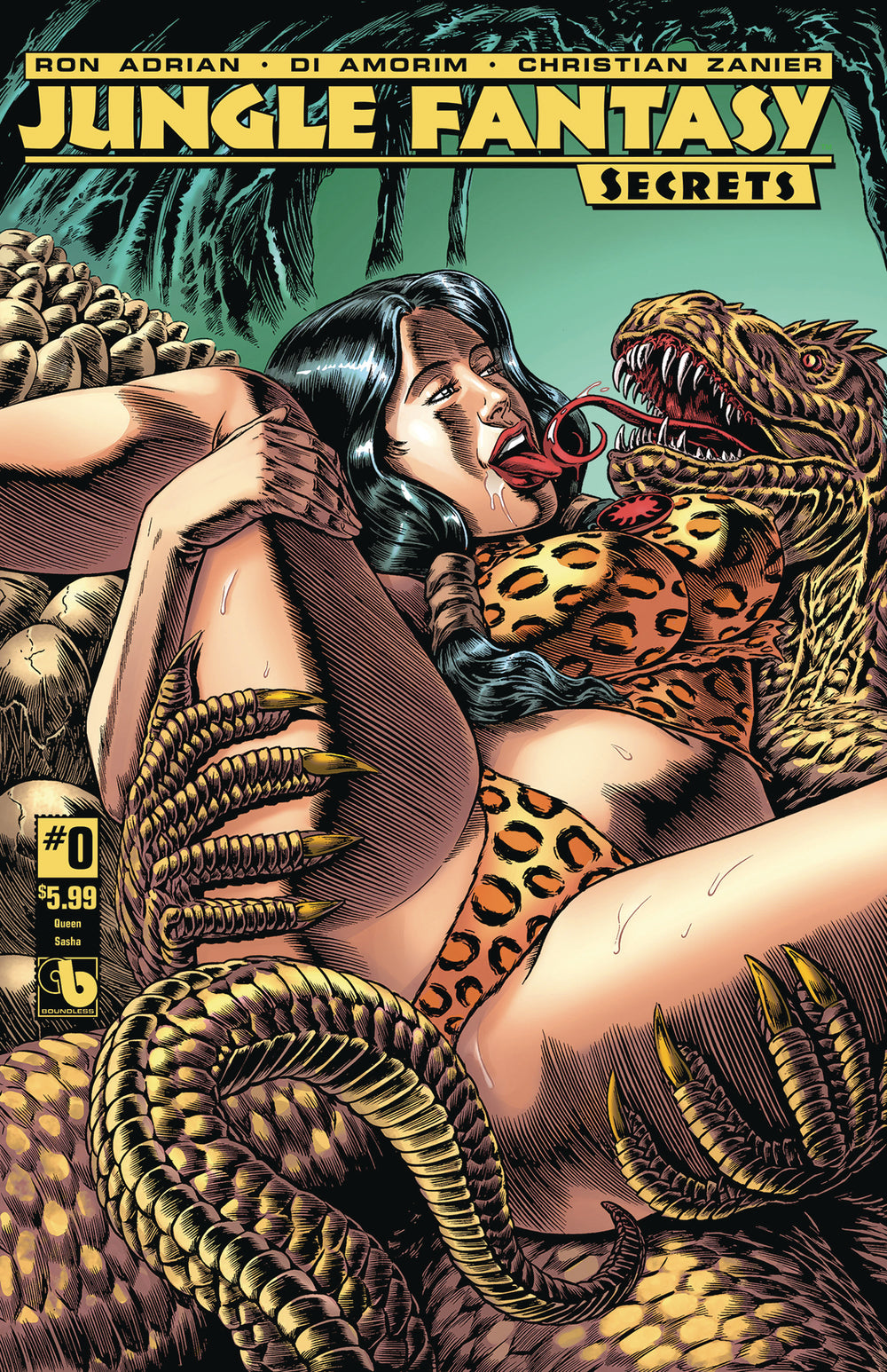 JUNGLE FANTASY SECRETS #0 QUEEN SASHA (MR)