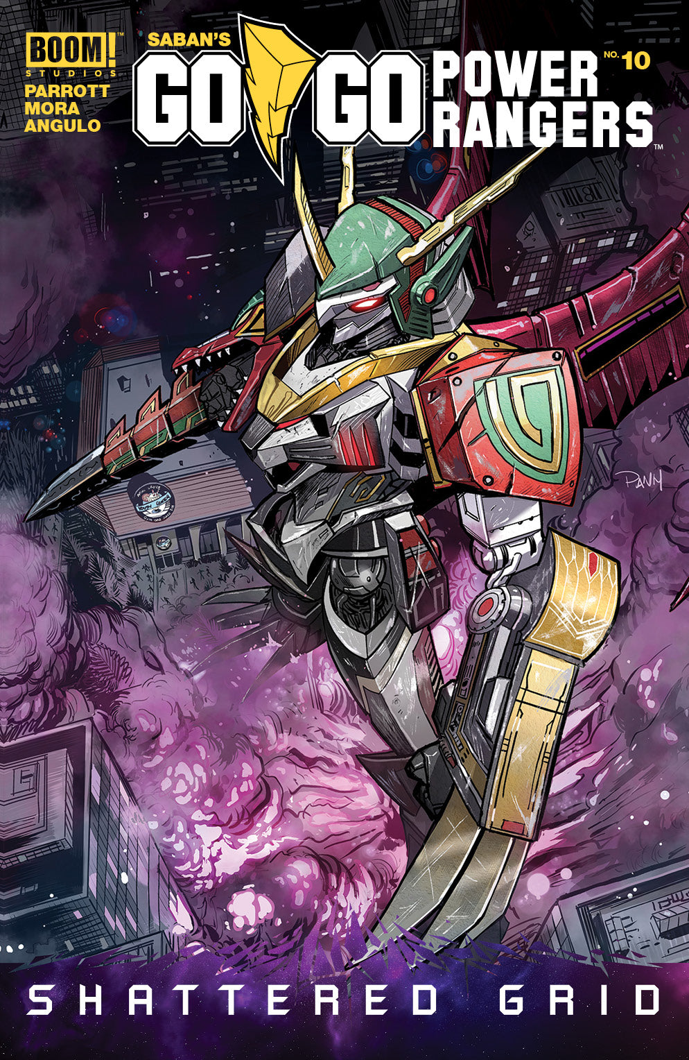 GO GO POWER RANGERS #10 MAIN & MIX SG