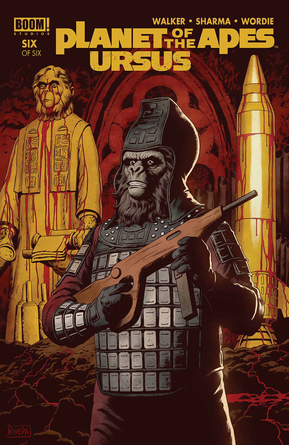 PLANET OF THE APES URSUS #6 MAIN & MIX