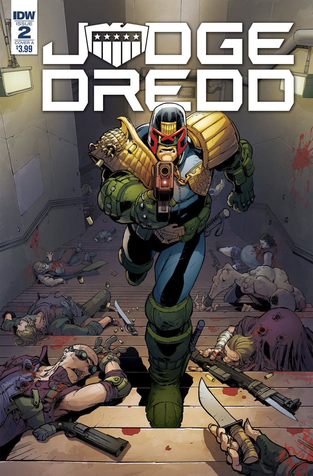 JUDGE DREDD UNDER SIEGE #2 (OF 4) CVR A DUNBAR