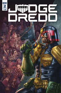 JUDGE DREDD UNDER SIEGE #2 (OF 4) CVR B QUAH