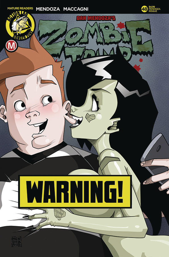 ZOMBIE TRAMP ONGOING #48 CVR F MENDOZA RISQUE (MR)