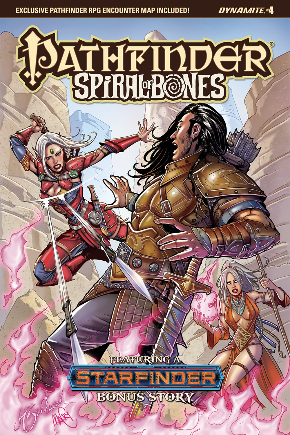 PATHFINDER SPIRAL OF BONES #4 (OF 5) CVR A SANTUCCI