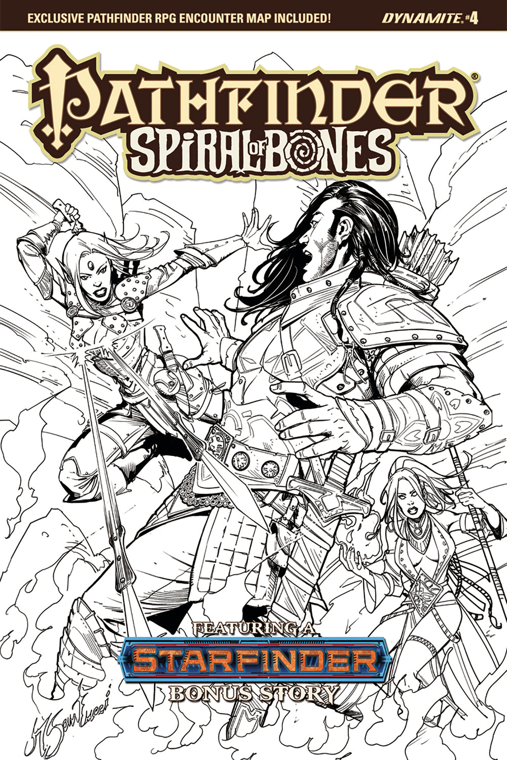 PATHFINDER SPIRAL OF BONES #4 (OF 5) CVR E 20 COPY SANTUCCI