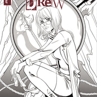 NANCY DREW #1 CVR E 10 COPY SAUVAGE B&W INCV (NET)