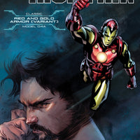 TONY STARK IRON MAN #1 NOSE ARMOR VAR