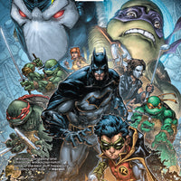 BATMAN TMNT DELUXE EDITION HC