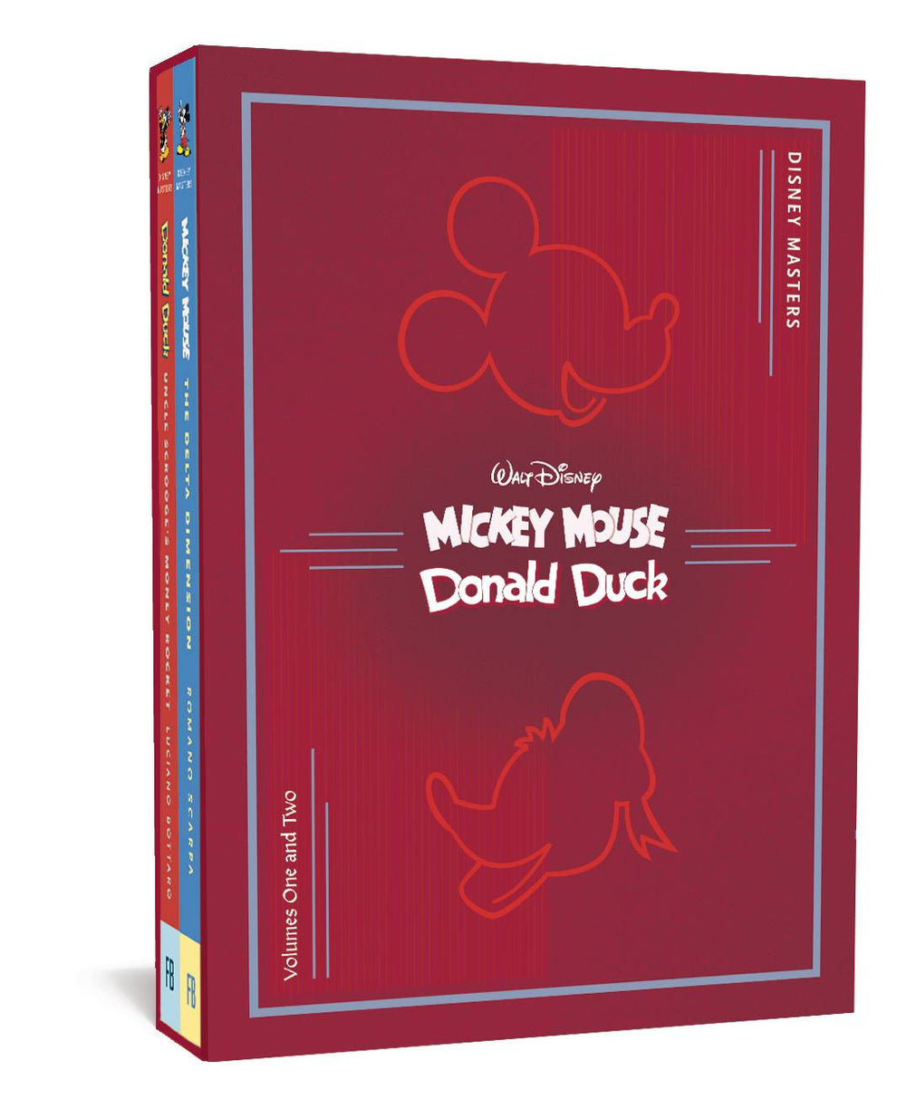 DISNEY MASTERS COLLECTORS HC BOX SET 1 & 2 SCARPA BOTTARO (C