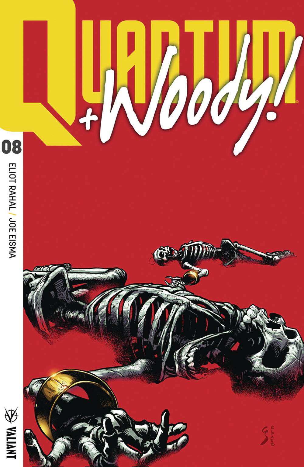 QUANTUM & WOODY (2017) #8 (NEW ARC) CVR B ULTRA FOIL SHAW