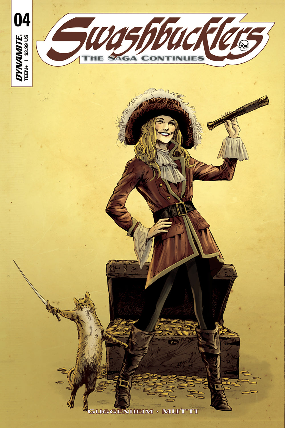SWASHBUCKLERS SAGA CONTINUES #4 CVR A GUICE