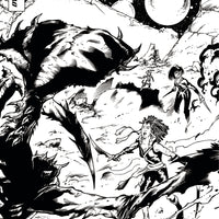 SWASHBUCKLERS SAGA CONTINUES #4 CVR D 20 COPY MUTTI B&W INCV