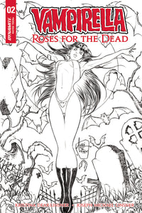 VAMPIRELLA ROSES FOR DEAD #2 (OF 4) 10 COPY INCV TUCCI B&W