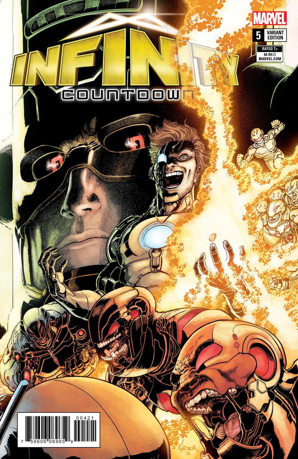INFINITY COUNTDOWN #5 (OF 5) KUDER CONNECTING VAR